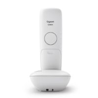 Miniatura 2 de TELEFONO FIJO INALAMBRICO GIGASET E290 DUO TECLAS GRANDES Y PANTALLA DE ALTA VISIBILIDAD 150 CONTACTOS BLANCO