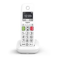 Miniatura 6 de TELEFONO FIJO INALAMBRICO GIGASET E290 DUO TECLAS GRANDES Y PANTALLA DE ALTA VISIBILIDAD 150 CONTACTOS BLANCO