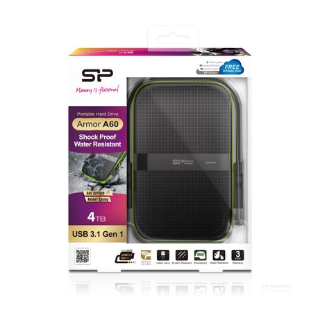 SILICON POWER Armor A60 4000GB 2.5" - Imagen 7 de 9 SILICON POWER Armor A60 4000GB 2.5" - Imagen 7 de 9