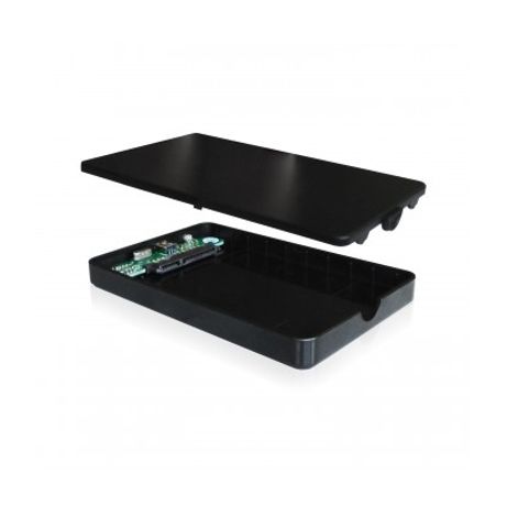 CAJA EXT. HDD EWENT EW7030 2.5" USB 2.0 SIN TORNILLOS NEGRA - Imagen 3 de 6 CAJA EXT. HDD EWENT EW7030 2.5" USB 2.0 SIN TORNILLOS NEGRA - Imagen 3 de 6