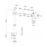 Miniatura 4 de SOPORTE TV MESA HASTA 32" EWENT EW1510