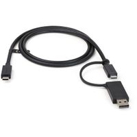 Miniatura 4 de CABLE 0.9M USB-C CON ADAPTADOR USBA - CABLE USB TIP OC