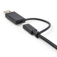 Miniatura 6 de CABLE 0.9M USB-C CON ADAPTADOR USBA - CABLE USB TIP OC