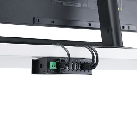 Mountable Industrial 7 Port USB Hub - Imagen 6 de 7 Mountable Industrial 7 Port USB Hub - Imagen 6 de 7