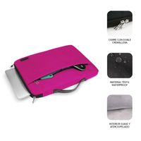 Miniatura 3 de FUNDA PORTATIL SUBBLIM 13,3´´ - 14´´ ROSA