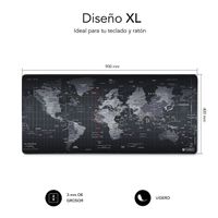 Miniatura 4 de ALFOMBRILLA GAMING SUBBLIM WORLD XL