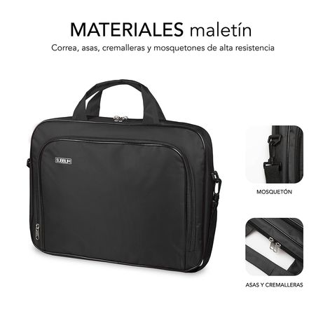 MALETIN PORTATIL SUBBBLIM 15,4´´ - 16´´ BLACK - Imagen 4 de 4 MALETIN PORTATIL SUBBBLIM 15,4´´ - 16´´ BLACK - Imagen 4 de 4