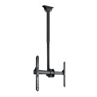 Miniatura 2 de Tooq LPCE1170TSLI-B Soporte techo TV 37-70 Negro