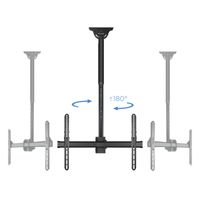 Miniatura 5 de Tooq LPCE1170TSLI-B Soporte techo TV 37-70 Negro
