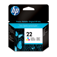 CARTUCHO DE TINTA HP 22 TRICOLOR INK CART 3C 5ML