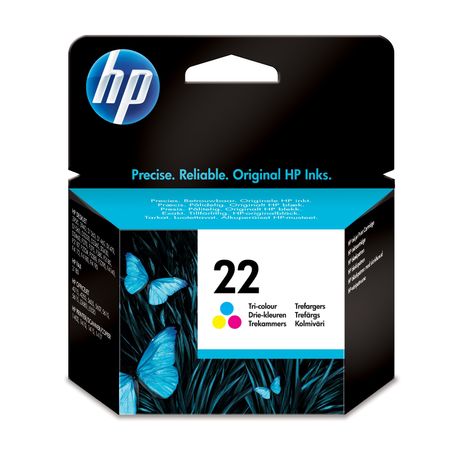 CARTUCHO DE TINTA HP 22 TRICOLOR INK CART 3C 5ML - Imagen 2 de 5 CARTUCHO DE TINTA HP 22 TRICOLOR INK CART 3C 5ML - Imagen 2 de 5