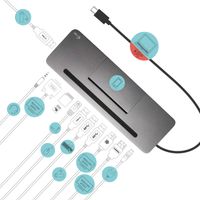 Miniatura 9 de I-TEC USB-C 3XLCD DOCK W/ PD85W METAL LOW PROFILE 3X LCD DO CK