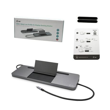 I-TEC USB-C 3XLCD DOCK W/ PD85W METAL LOW PROFILE 3X LCD DO CK - Imagen 10 de 10 I-TEC USB-C 3XLCD DOCK W/ PD85W METAL LOW PROFILE 3X LCD DO CK - Imagen 10 de 10