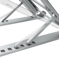 Miniatura 4 de AISENS Soporte De Sobremesa Ajustable Para Portatil / Tablet, 10 - 15P Plata