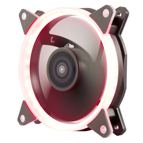 VENTILADOR GAMING UNYKA CANDY 20 RING RED 12X12 51796 - Imagen 2 de 6 VENTILADOR GAMING UNYKA CANDY 20 RING RED 12X12 51796 - Imagen 2 de 6