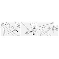 Miniatura 3 de EWENT EW1241 Cable Seguridad con combinacion