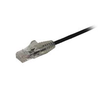 Miniatura 3 de Cable 2m de Red Cat6 Sin Enganches Negro