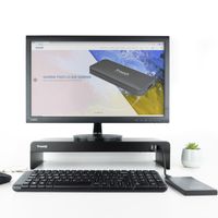 Miniatura 5 de Tooq Soporte elevador monitor/portátil 3xUSB negro