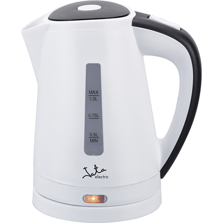 HERVIDOR DE AGUA JATA 2000W CAPACIDAD 1L PLACA CALEFACTORA ACERO INOX FILTRO EXTRAIBLE BASE GIRATORIA 360º HA701 - Imagen 1 de 6 HERVIDOR DE AGUA JATA 2000W CAPACIDAD 1L PLACA CALEFACTORA ACERO INOX FILTRO EXTRAIBLE BASE GIRATORIA 360º HA701 - Imagen 1 de 6