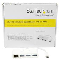 Miniatura 5 de 3PORT USB 3 HUB WITH GBE - USB