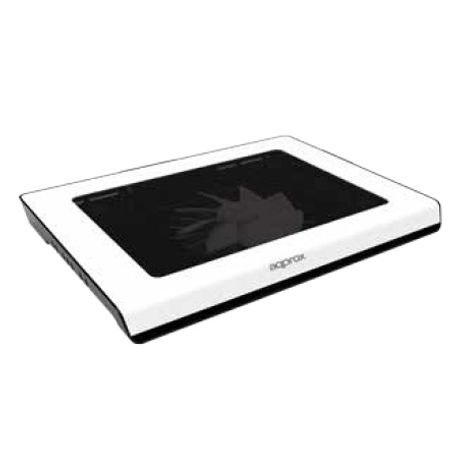 REFRIGERADOR PORTATIL 15,6" APPROX APPNBC06W 12CM + LEDS BLANCO - Imagen 2 de 2 REFRIGERADOR PORTATIL 15,6" APPROX APPNBC06W 12CM + LEDS BLANCO - Imagen 2 de 2