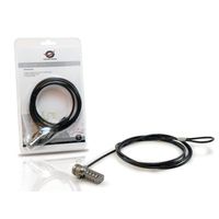 Miniatura 2 de CABLE SEGURIDAD CONCEPTRONIC CNBCOMLOCK18 BLOQUEO NUMERICO 4 DIGITOS