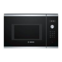 Miniatura 2 de HORNO MICROONDAS INTEGRABLE BOSCH BEL554MS0 25 LITROS CON GRILL CRISTAL NEGRO