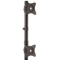 Miniatura 3 de SOPORTE VERTICAL ACERO PARA 2 MONITORES BASE AJUSTABLE VE SA