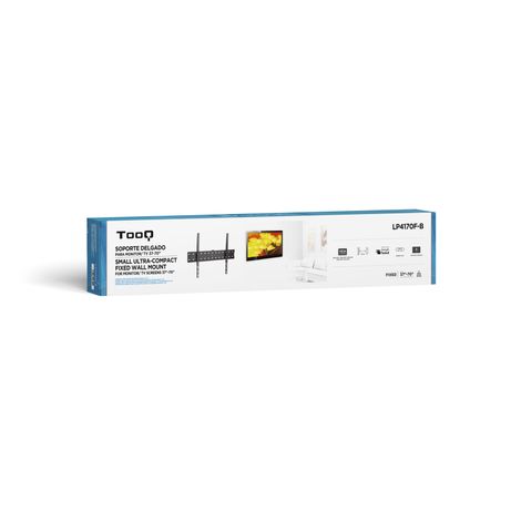SOPORTE MONITOR/TV TOOQ LP4170F-B 37´´/70´´ MAX.40KG NEGRO - Imagen 8 de 10 SOPORTE MONITOR/TV TOOQ LP4170F-B 37´´/70´´ MAX.40KG NEGRO - Imagen 8 de 10
