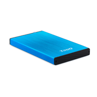 Miniatura 1 de CAJA HDD TOOQ TQE-2527BL 2.5´´ SATA USB3.0/3.1 9,5MM GEN1 AZUL