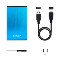 Miniatura 8 de CAJA HDD TOOQ TQE-2527BL 2.5´´ SATA USB3.0/3.1 9,5MM GEN1 AZUL