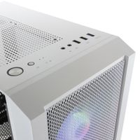 Miniatura 4 de CAJA ATX SEMITORRE MARS GAMING MC-C WHITE FRONTAL METAL-MESH CON 3 VENTILADORES FRGB VENTANA DE CRISTAL TEMPLADO SIN FUENTE DE ALIMENTACION