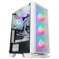 Miniatura 6 de CAJA ATX SEMITORRE MARS GAMING MC-C WHITE FRONTAL METAL-MESH CON 3 VENTILADORES FRGB VENTANA DE CRISTAL TEMPLADO SIN FUENTE DE ALIMENTACION