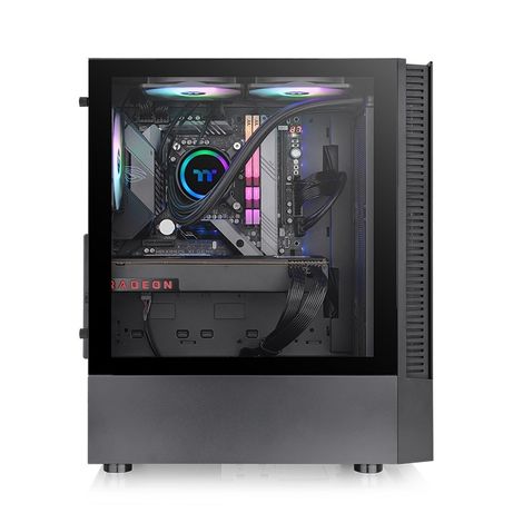THERMALTAKE View 200 TG ARGB RGB Negro - Imagen 4 de 7 THERMALTAKE View 200 TG ARGB RGB Negro - Imagen 4 de 7