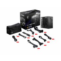 Miniatura 2 de FUENTE DE ALIMENTACION MSI MPG A850G | 850W | 80+ GOLD | MODULAR | PCIE 5.0 | ATX 3.0