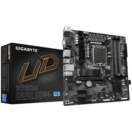 GIGABYTE Intel B760M DS3H DDR4 LGA 1700 - Imagen 7 de 7 GIGABYTE Intel B760M DS3H DDR4 LGA 1700 - Imagen 7 de 7