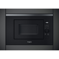 Miniatura 1 de HORNO MICROONDAS INTEGRABLE WHIRLPOOL WMF201G 20 LITROS CON GRILL NEGRO