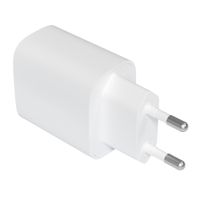 Miniatura 3 de LEOTEC CARGADOR 20W CARGA RAPIDA 1 USB TIPO-C PD 1 USB-A BLANCO