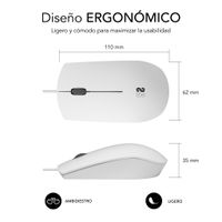 Miniatura 4 de RATON SUBBLIM BUSINESS SILENCIOSO USB