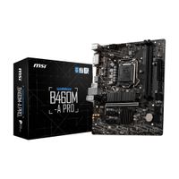 Miniatura 2 de PLACA INTEL CORE i3/i5/i7/i9 MSI B460M-A PRO SK1200 DDR4 PCX3.0 MATX HDMI DVI
