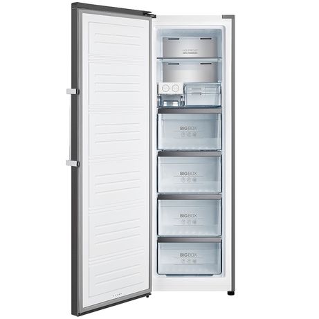 CONGELADOR VERTICAL INFINITON CV-1HE85 NOFROST E ALTO 185 CM 274 LITROS INOX - Imagen 3 de 3 CONGELADOR VERTICAL INFINITON CV-1HE85 NOFROST E ALTO 185 CM 274 LITROS INOX - Imagen 3 de 3