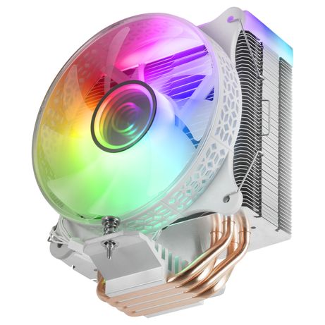 MARS GAMING COOLER MCPU-VR DUAL 4X HP 180W WHITE - Imagen 6 de 6 MARS GAMING COOLER MCPU-VR DUAL 4X HP 180W WHITE - Imagen 6 de 6