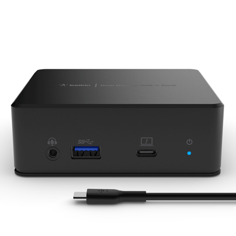 DOCKING BELKIN INC002VFBK USB-C 2 X MONITORES DISPLAYLINK 2 HDMI 1.4 2 USB 3.1 1 USB 3.1 BC 1.2 1 USB-C JACK GIGABYTE PD 85W - Imagen 1 de 8 DOCKING BELKIN INC002VFBK USB-C 2 X MONITORES DISPLAYLINK 2 HDMI 1.4 2 USB 3.1 1 USB 3.1 BC 1.2 1 USB-C JACK GIGABYTE PD 85W - Imagen 1 de 8