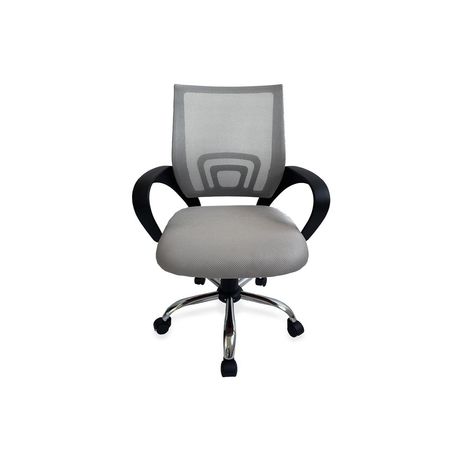 SILLA DE OFICINA EQUIP DE MALLA COLOR GRIS CLARO RECUBRIMIENTO PU DE ALTA CALIDAD DISE??O ERGONOMI - Imagen 5 de 6 SILLA DE OFICINA EQUIP DE MALLA COLOR GRIS CLARO RECUBRIMIENTO PU DE ALTA CALIDAD DISE??O ERGONOMI - Imagen 5 de 6