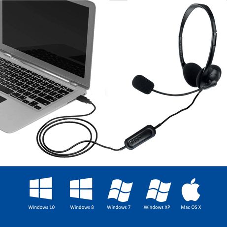 Ewent - EW3568 Auriculares USB con microfono - Imagen 4 de 4 Ewent - EW3568 Auriculares USB con microfono - Imagen 4 de 4