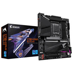 GIGABYTE Intel  Z790 AORUS ELITE AX Placa base - Soporta CPUs Intel Core de 14ª generación, 16*+2+1 fases de VRM digital, hasta 7600MHz DDR5 (OC), 4xP