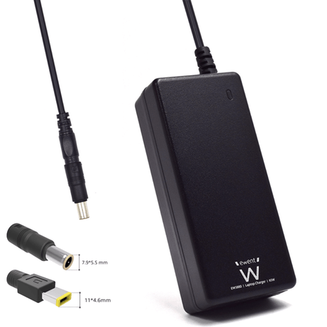 EWENT Cargador 65 w Lenovo 2 tips - Imagen 1 de 2 EWENT Cargador 65 w Lenovo 2 tips - Imagen 1 de 2
