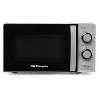 Miniatura 3 de HORNO MICROONDAS SIN GRILL ORBEGOZO MI2118 20 LITROS SILVER