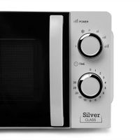 Miniatura 6 de HORNO MICROONDAS SIN GRILL ORBEGOZO MI2118 20 LITROS SILVER