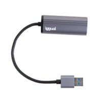 Miniatura 3 de iggual Adaptador USB-A a RJ45 Gigabit SILVER